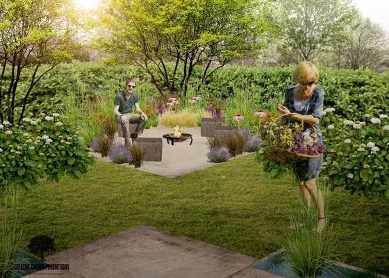 Vizualizace budoucí podoby zahrad