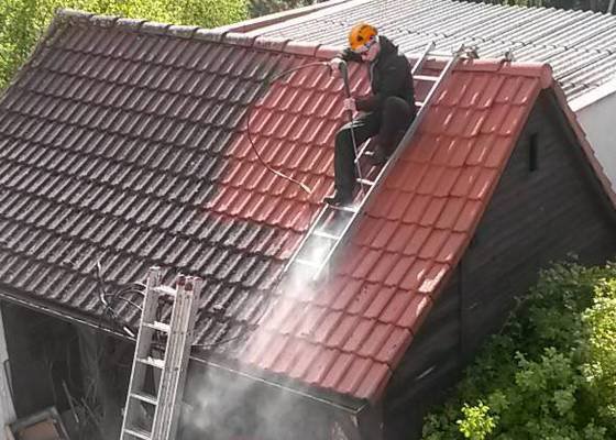 Čištění a mytí střechy