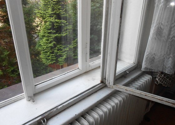 Renovace oken - stav před realizací