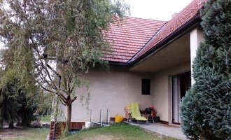 Rozšíření a zastřešení terasy u domu - stav před realizací