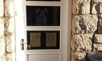 Renovace venkovních dveří vč. zárubní