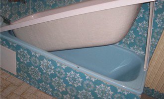 Renovaci plechové vany vložkou