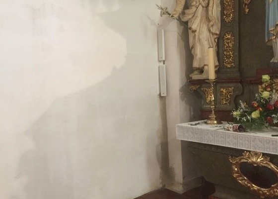 Výměna ozvučení v kostele sv. Máří Magdaleny v Sobotce