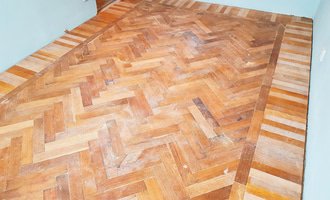 Renovace parket + nové podlahy