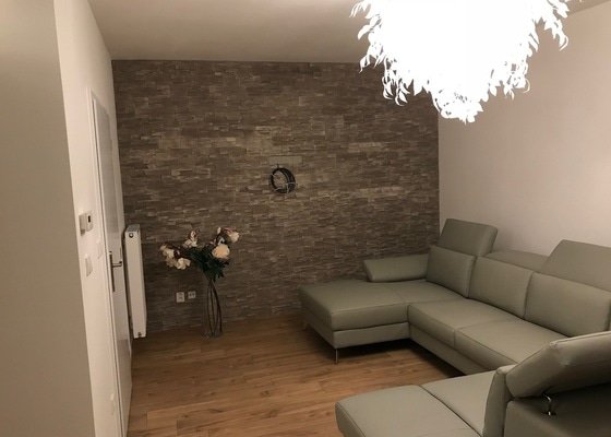 Obklad stěn v obývacím pokoji