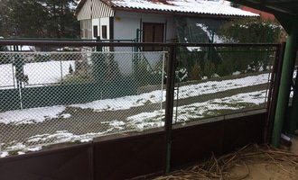 Proutěný plot na chatu - pořízení a instalace - stav před realizací