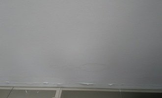 Panel - vymalování obyvacího pokoje + strop kloupelny - stav před realizací