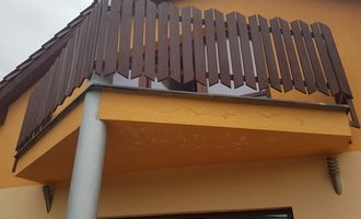 Oprava balkonu - stav před realizací