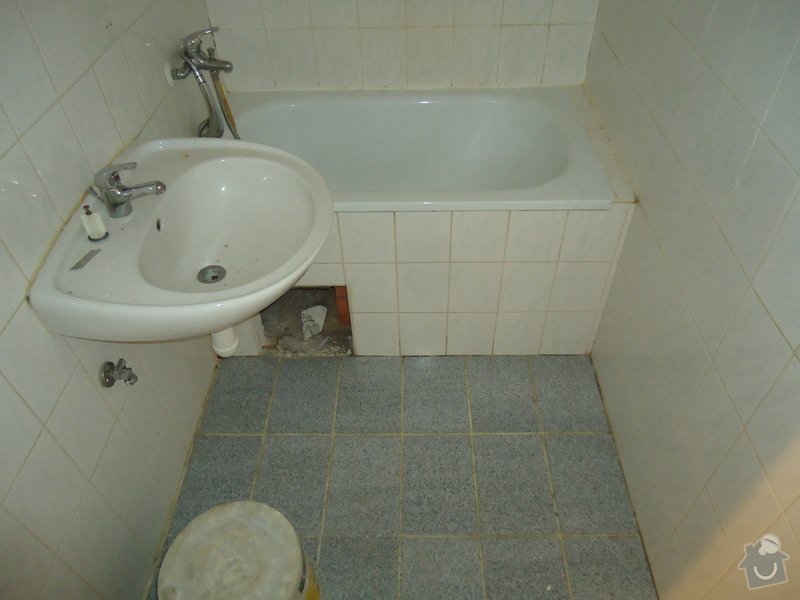Koupelny a WC obklady,dlažba,: DSC00651
