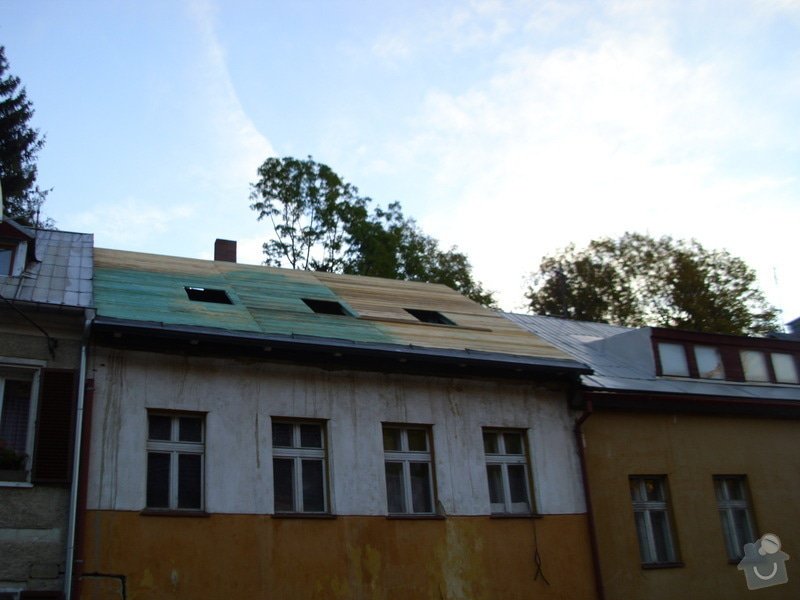 Pokládka střechy ze šindele, bitumenu: IMG_1605