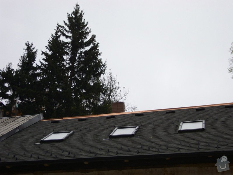 Pokládka střechy ze šindele, bitumenu: IMG_1742
