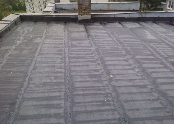 Oprava rovné střechy ( izolační pásy IPA )