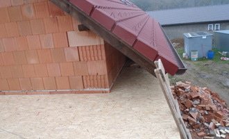 Střecha garážového stání