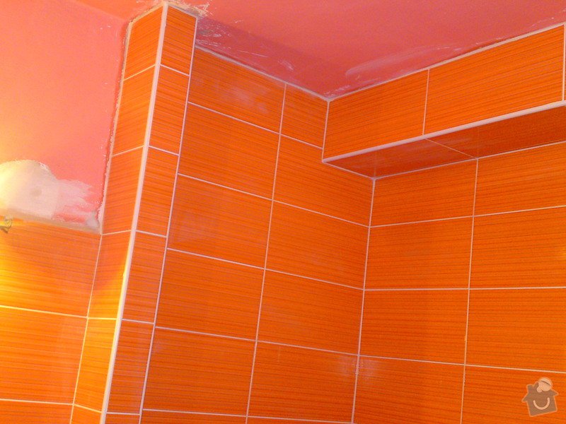 Rekonstrukce koupelny, Slaný: DSC05188