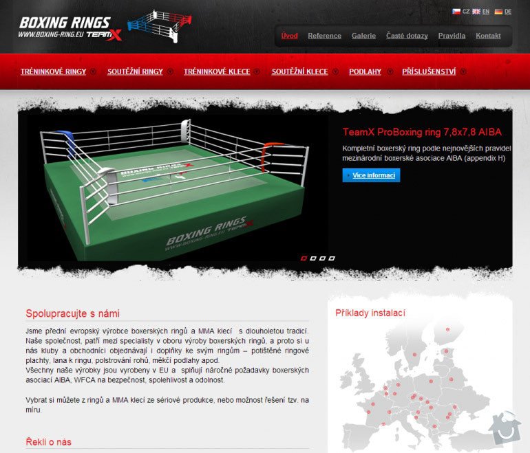 Tvorba www stránek pro prodej boxerských ringů a MMA klecí: 062-boxerske-ringy-mma-klece-a-vybaveni-na-miru-boxing-rings