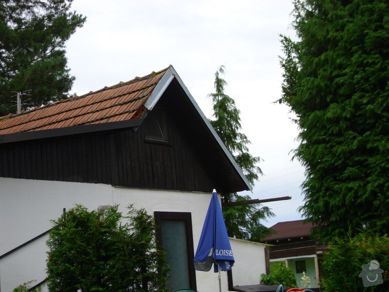 Střecha na chatě,pergola a montáž zahradního domku: IMG_1010