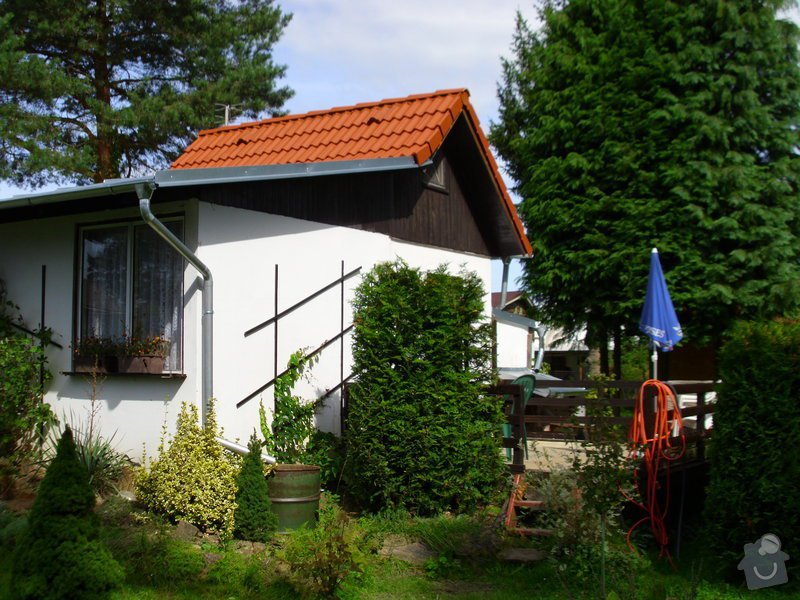 Střecha na chatě,pergola a montáž zahradního domku: IMG_1048