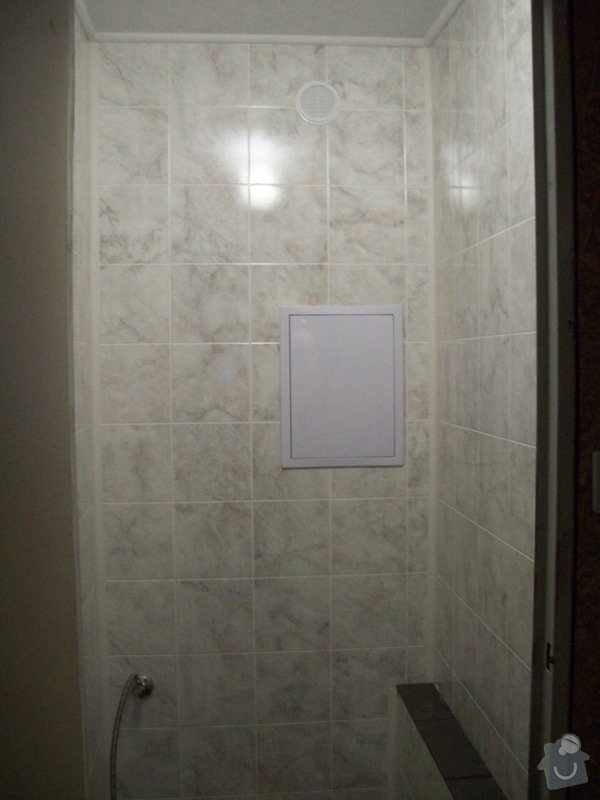 Rekonstrukce koupelny a WC v panelákovém bytě: 100_1190