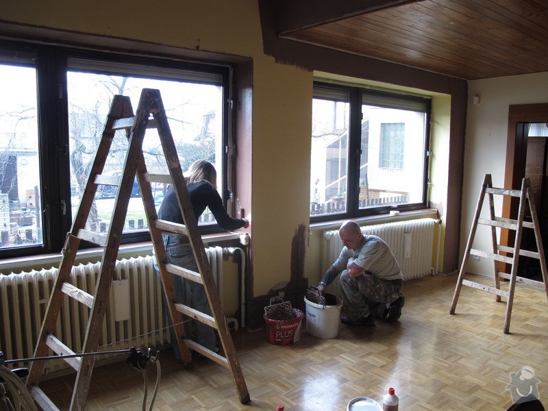 Renovace dřevěné podlahy a malování: podlaha_003
