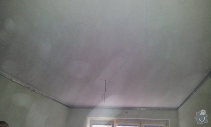 Oprava stropu a drobné úpravy elektro v bytě: 20130211_110059