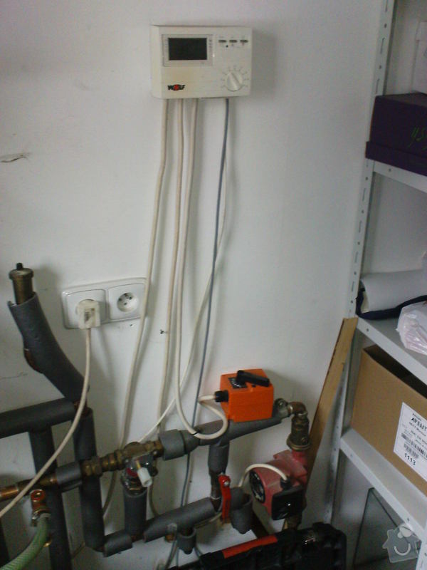 Oprava plynového kotle a regulace topení v podlaze: DSC00524