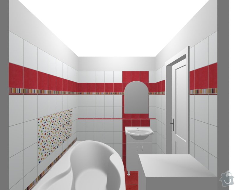 Rekonstrukce koupelnového jádra: xxx