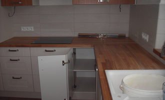 Rekonstrukce bytu + kuchyňská linka