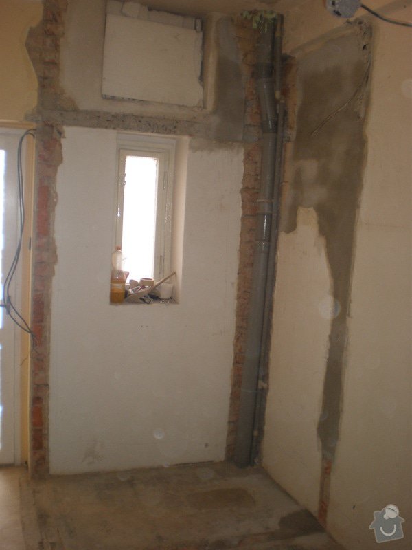 Rekonstrukce špajzu a bývalého záchodu na ložnici: P2161296