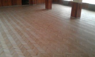 Renovace podlahy taneční sál