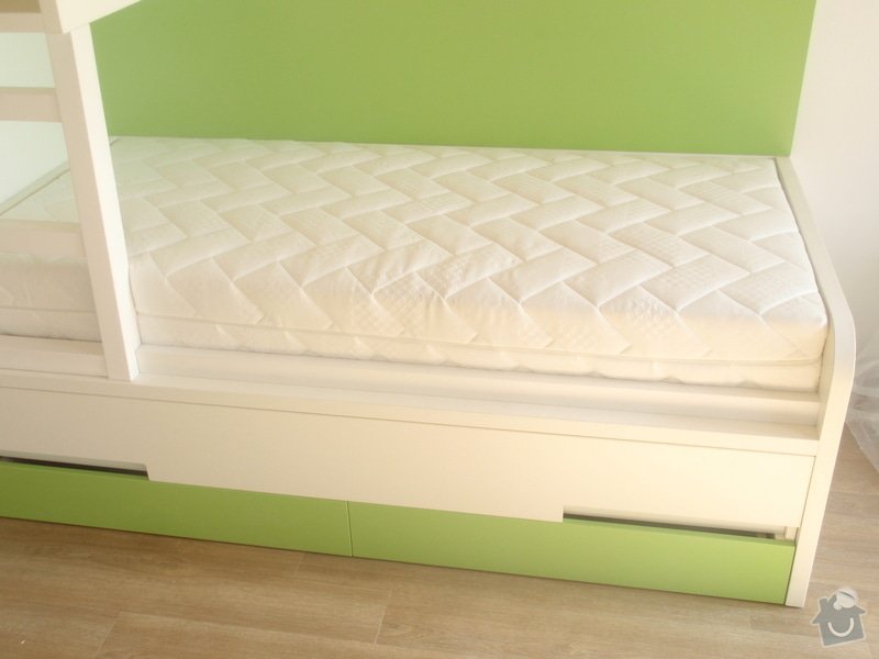 Drobné stavební úpravy + výroba postelí do dětského pokoje: DUBEN2013_143