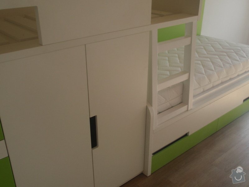 Drobné stavební úpravy + výroba postelí do dětského pokoje: DUBEN2013_158