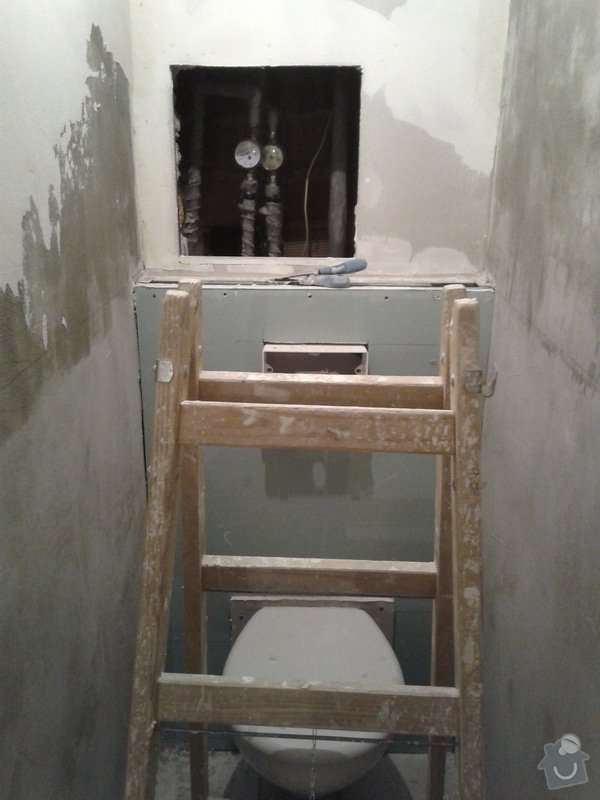 Rekonstrukce koupelny,WC,předsíně: 20130425_135942