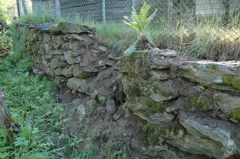 Pokládka kamenné dlažby a oprava kamenných zdí: 4a