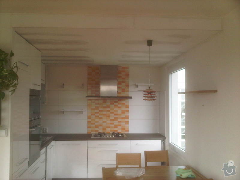 Stropní podhled a sádrokarton v kuchyni: IMG-20130514-00190
