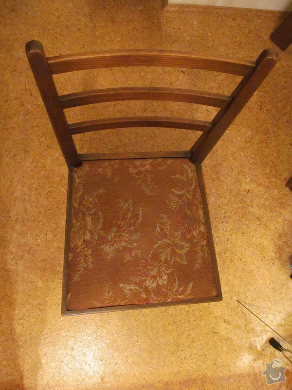 Přečalounění 4 jídelních židlí : IMG_0540