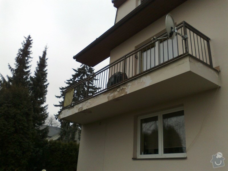 Oprava protékajícího balkonu, lodžie: 11022013807