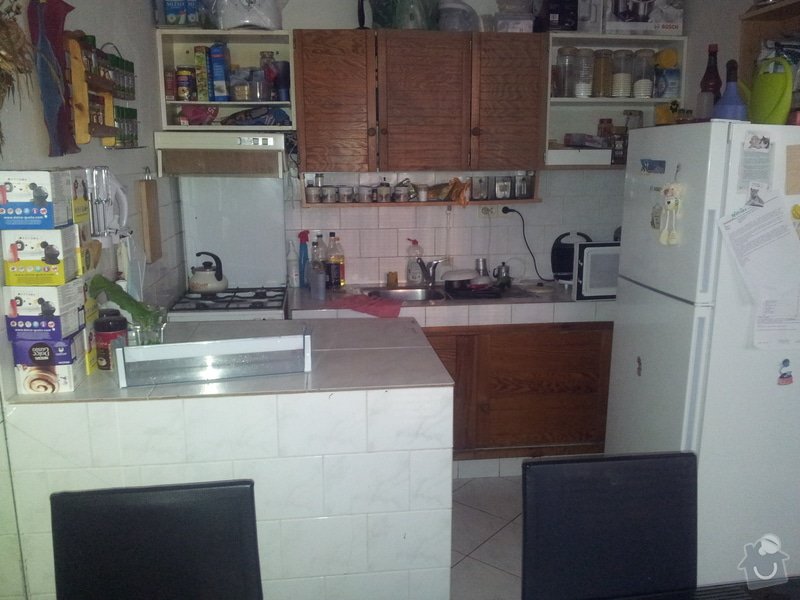 Částečná rekonstrukce kuchyně: 20130609_203126
