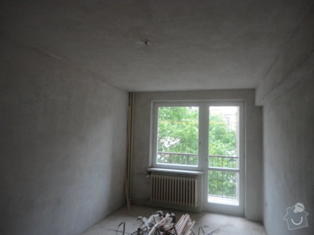 Příprava bytu na rekonstrukci, posunutí příček: DSC00899