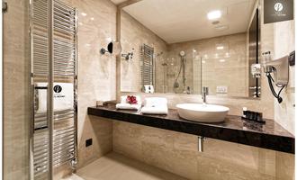 Obklady koupelen - pokoje pro hosty