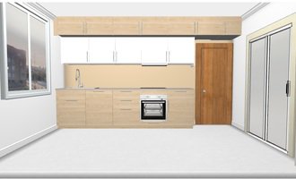 Montáž kuchyně Ikea - stav před realizací