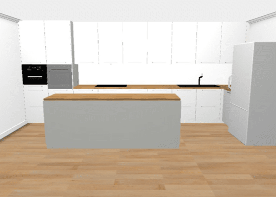Montáž IKEA kuchyně - červenec