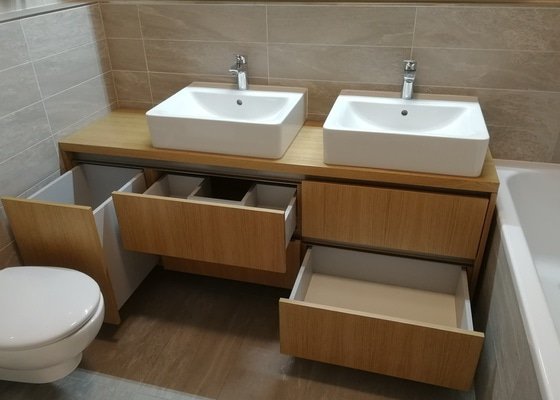 Výroba nábytku do koupelny