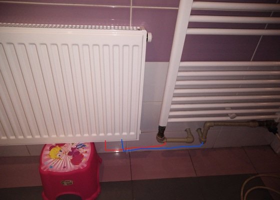 Instalace radiatoru