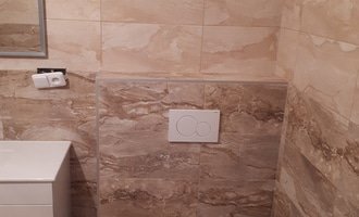 Realizace koupelen a podlah v novostavbě