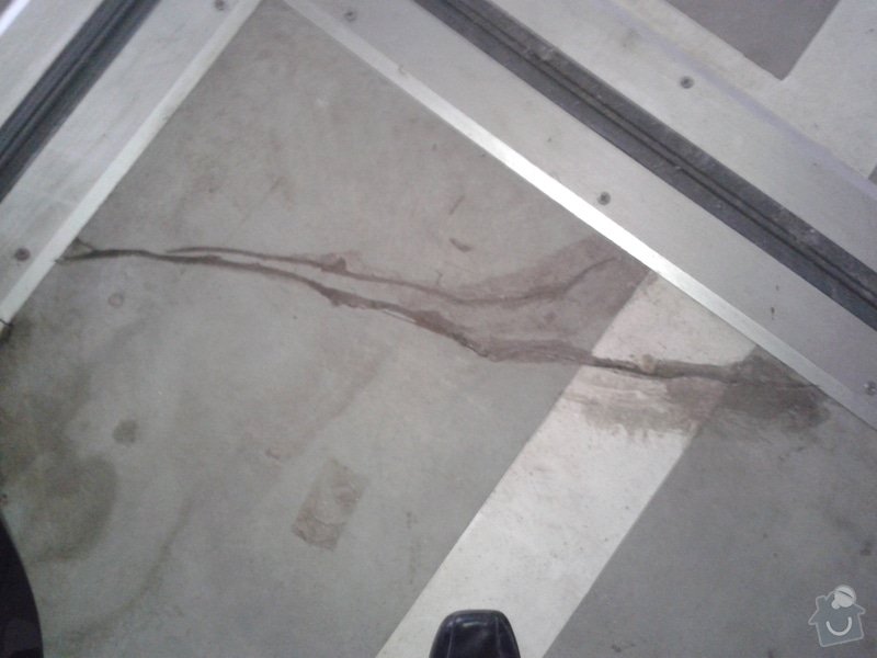 Oprava betonových podlah v garážích: 20130709_154950