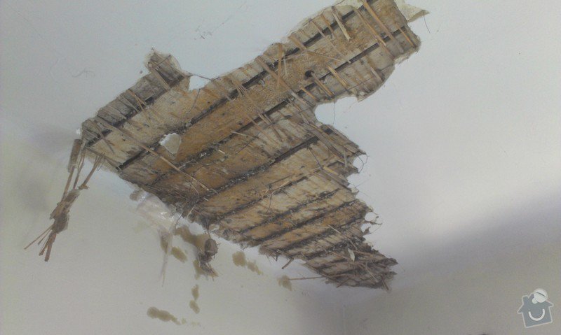 Odstranění medu od les.včel z dřevěné podlahy (med prosakuje stropem v místnosti pod podlahou.: IMAG1904
