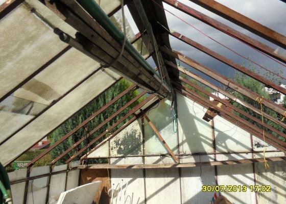Kompletní instalace střechy na zahradní domek