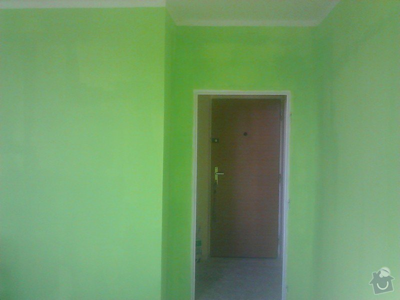 Rekonstrukce panelového bytu: malovani_loznice