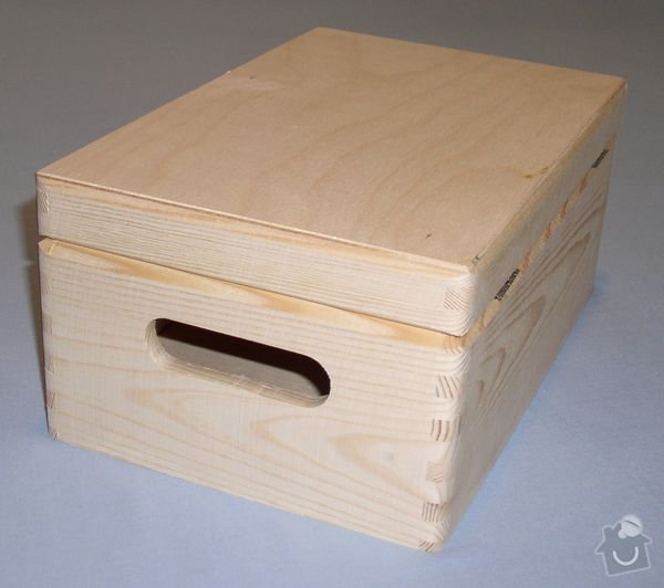Dřevěné krabice/bedýnky z masivu: 40x30x24