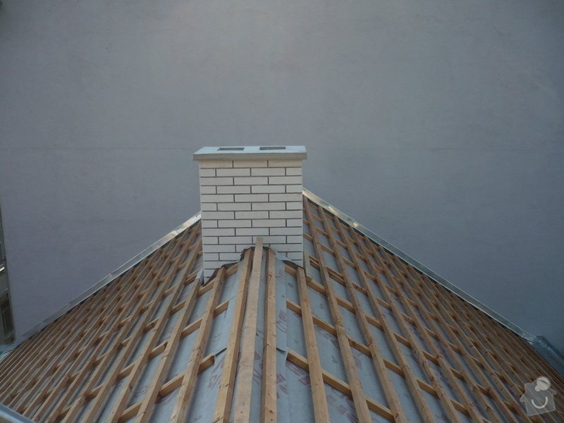 Nová střecha na řadový rodinný dům: P1160937